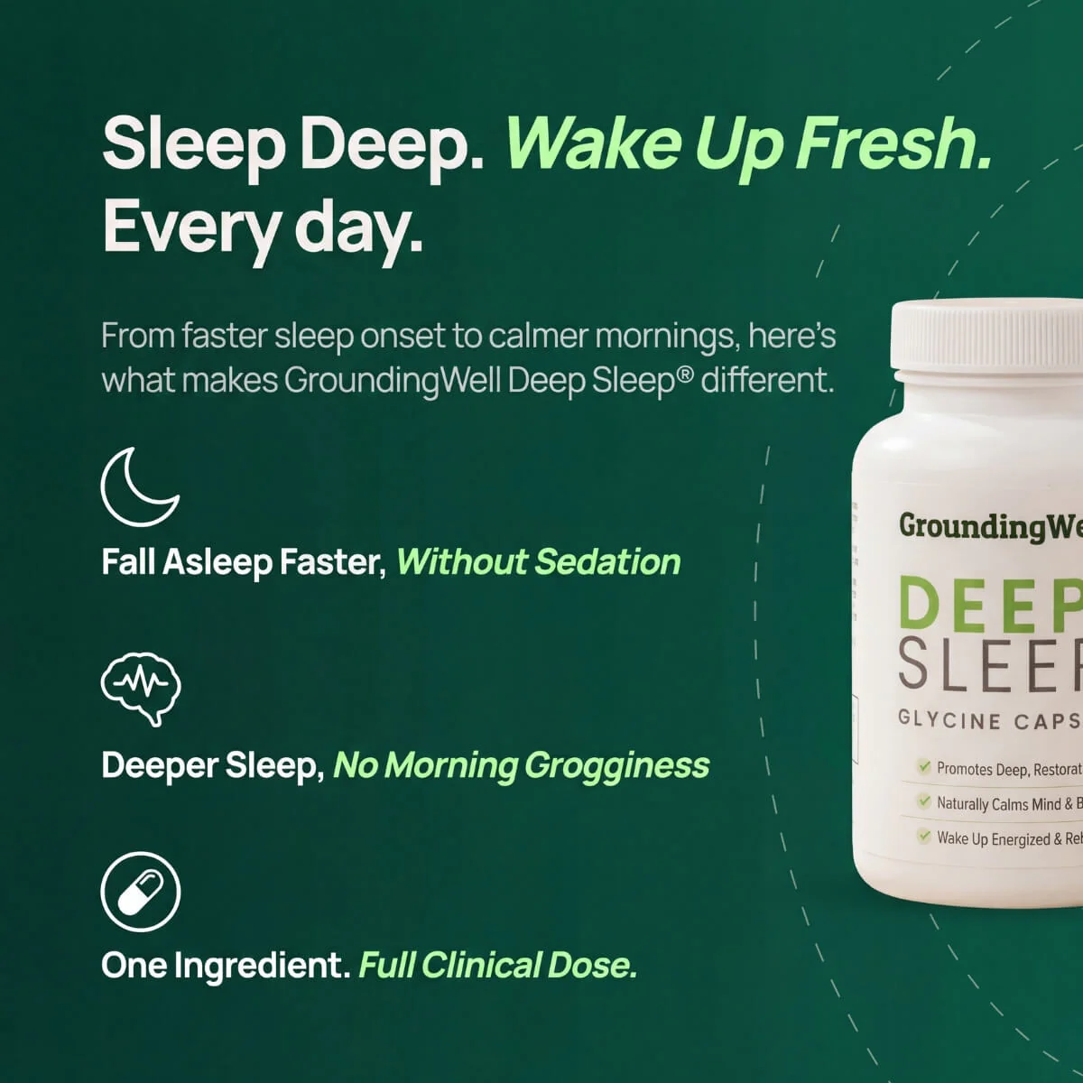 GroundingWell Deep Sleep Glycine - Image 3